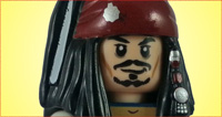 Lego Minifiguren Fluch der Karibik