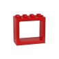 4132 Lego Fenster Rahmen rot
