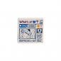 3068bpb0933 Lego Fliese weiß mit Aufdruck Zeitung