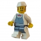 Lego col094 Minifigur Metzger