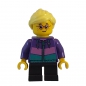 cty0908 Lego Minifigur Mädchen mit Brille