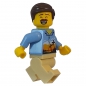 cty0909 Lego Minifigur Tourist Wanderer