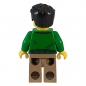 cty1086 Lego Minifigur Ski Shop Verkäufer