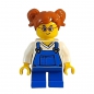 cty1226 Lego Minifigur Mädchen mit zwei Zöpfen