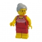 cty766 Lego Minifigur Strand Großmutter