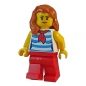 cty768 Lego Minifigur Strand Besucherin