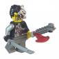 Lego njo088 Minifigur Cyrus Borg mit Schwert und Waffe