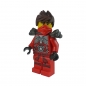 njo186 Lego Minifigur Kai mit Stein Rüstung