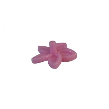 Lego Hair Decoration Flower bright pink