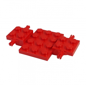 2441 Lego Fahrzeug Chassis rot