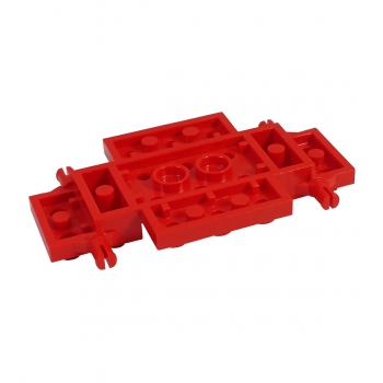 2441 Lego Fahrzeug Chassis rot