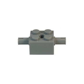 30000 Lego Brick with two Pins lightbluishgray