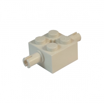 30000 Lego Brick with two Pins white