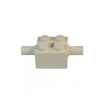 30000 Lego Brick with two Pins white