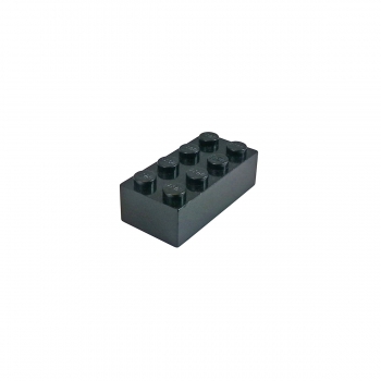 3001 Lego Baustein schwarz