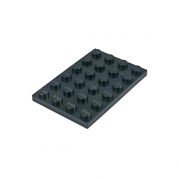 3032 Lego Platte schwarz