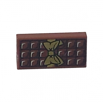 3069bpb440 Lego Fliese Aufdruck Schokolade