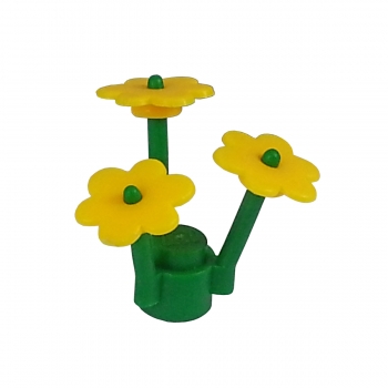 3742 Lego Blume gelb mit grünem Stängel