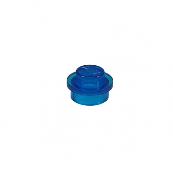 4073 Lego Platte rund transparent blau