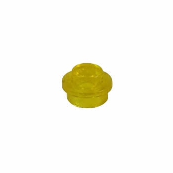 4073 Lego Platte rund transparent gelb