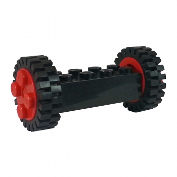4180c02assy1 Lego Achse mit Räder