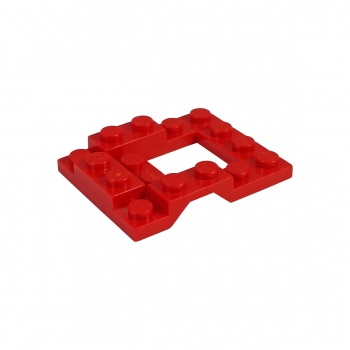 4211 Lego Fahrzeug Chassis rot
