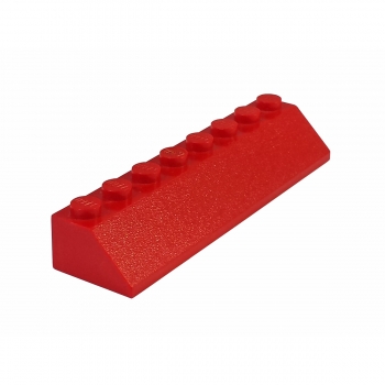 Schrägstein 2x8 45° rot 4445 LEGO® 2Stk Dachstein 