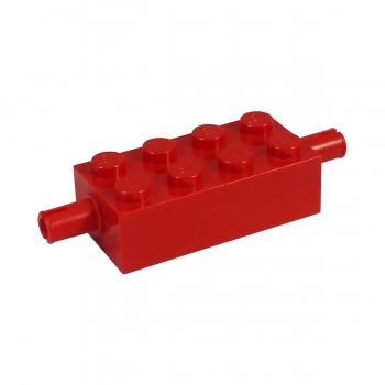 6249 Lego Fahrzeug Achsstein rot