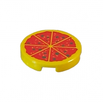 14769pb011 Lego Fliese Aufdruck Pizza