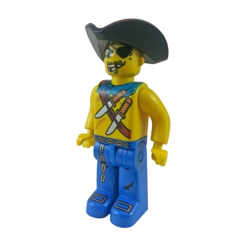 4j016 Lego 4 Juniors Pirat Drake Dagger