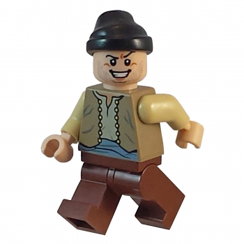 pop008 Lego Minifigur Ostrich Jockey