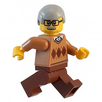 cty0659 Lego Minifigur Großvater