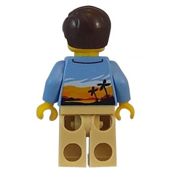 cty0909 Lego Minifigur Tourist Wanderer