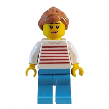 cty1101 Lego Minifigur Automobil Verkäuferin