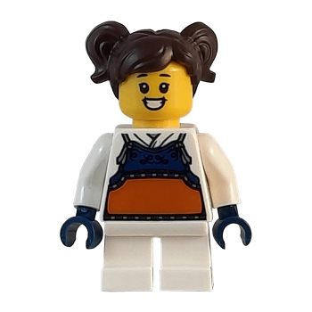 cty1248 Lego Minifigur Mädchen mit Zöpfen