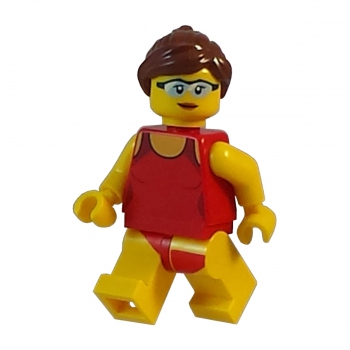 cty759 Lego Minifigur Strand Dame