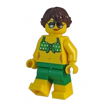 cty763 Lego Minifigur Strandbesucherin