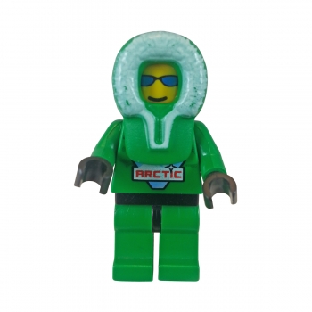arc008 Lego Arctic Figur Green Hood