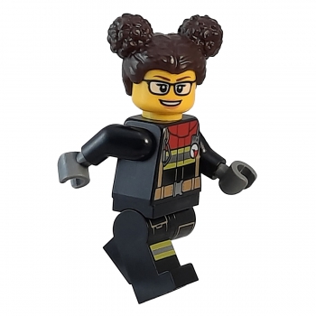 cty1732 Lego Minifigur Feuerwehrfrau