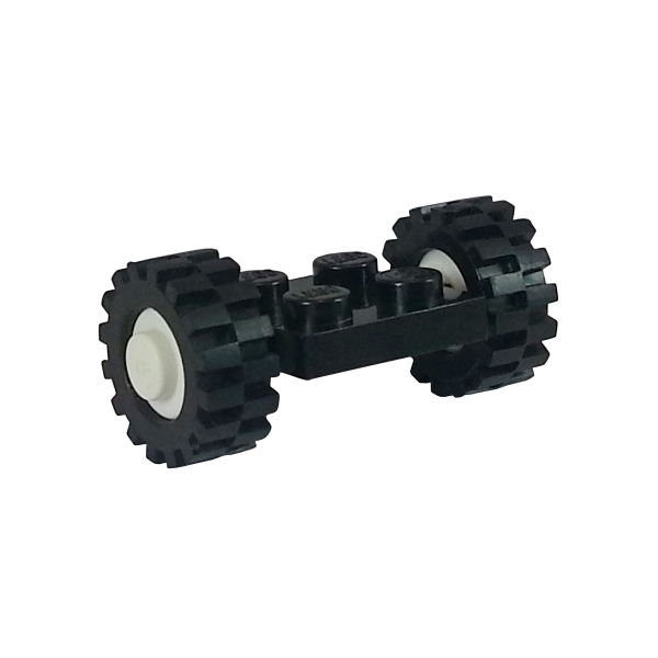 122c02assy3 Lego Achse mit Räder