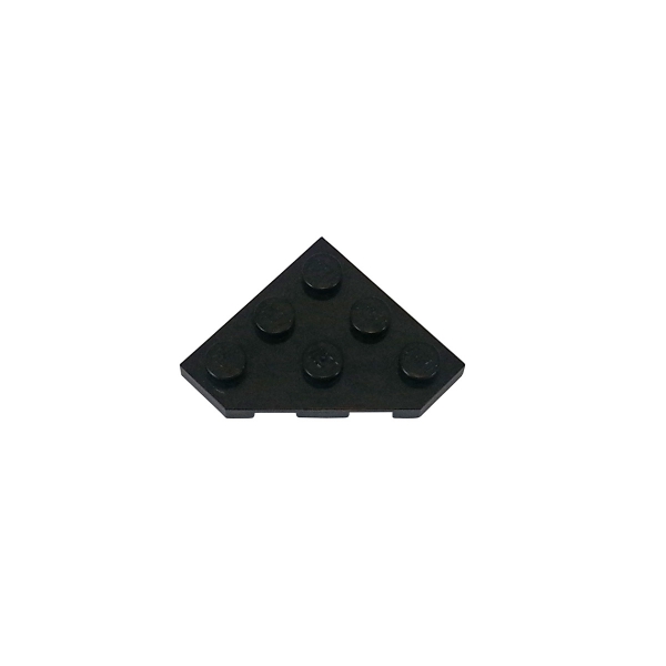 30503 Lego Plate black