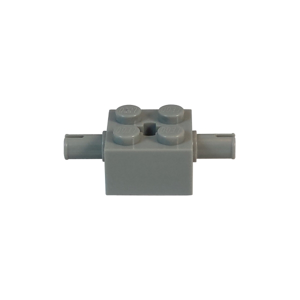 30000 Lego Brick with two Pins lightbluishgray