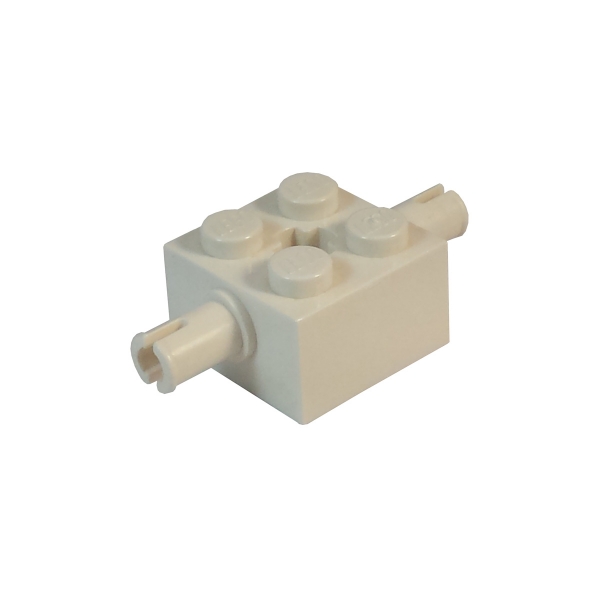 30000 Lego Brick with two Pins white