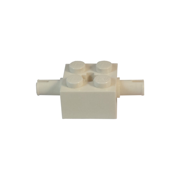 30000 Lego Brick with two Pins white