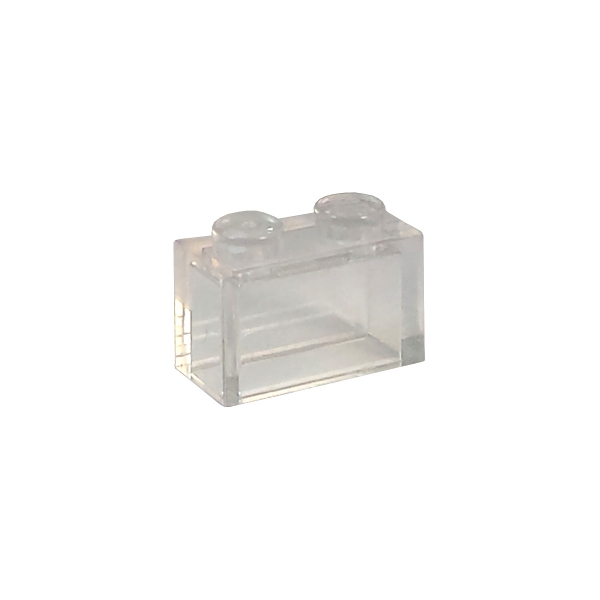 3004 Lego Baustein transparent klar