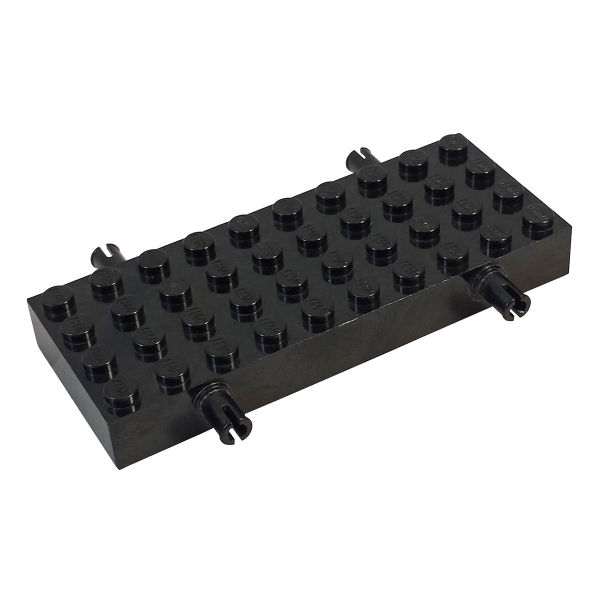 30076 Lego Vehicle Plate black