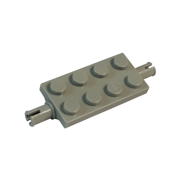 30157 Lego Plate with two Pins lightbluishgray