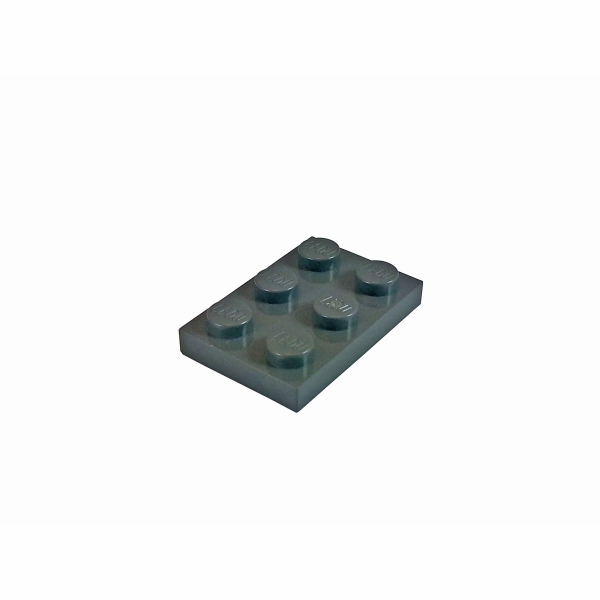 3021 Lego Plate darkbluishgray