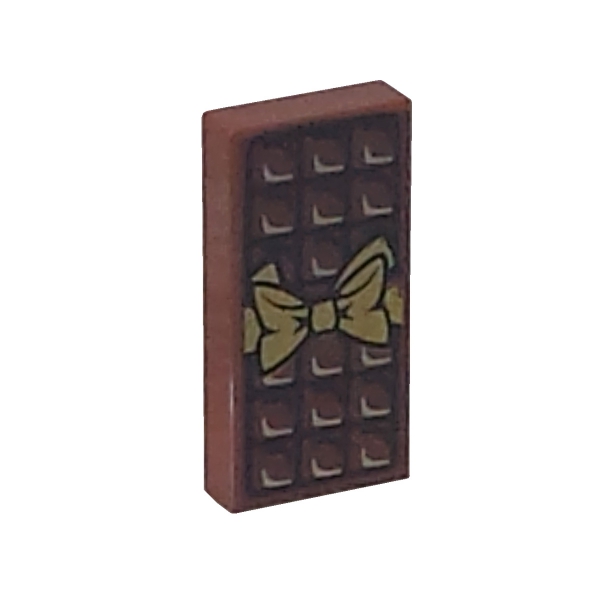 3069bpb440 Lego Fliese Aufdruck Schokolade