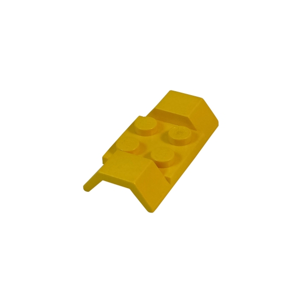 3787 Lego Fahrzeug Achsplatte gelb